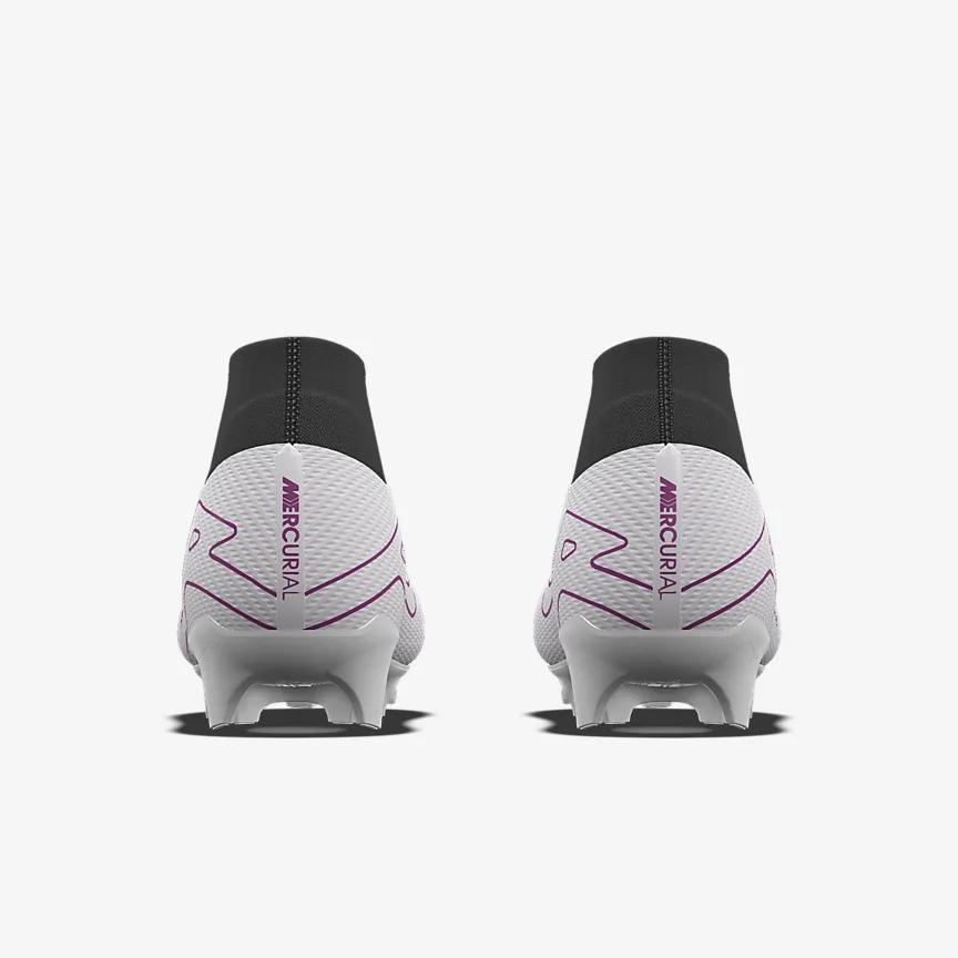 Giày Nike Mercurial Superfly 9 Elite By You Nữ Trắng Đen